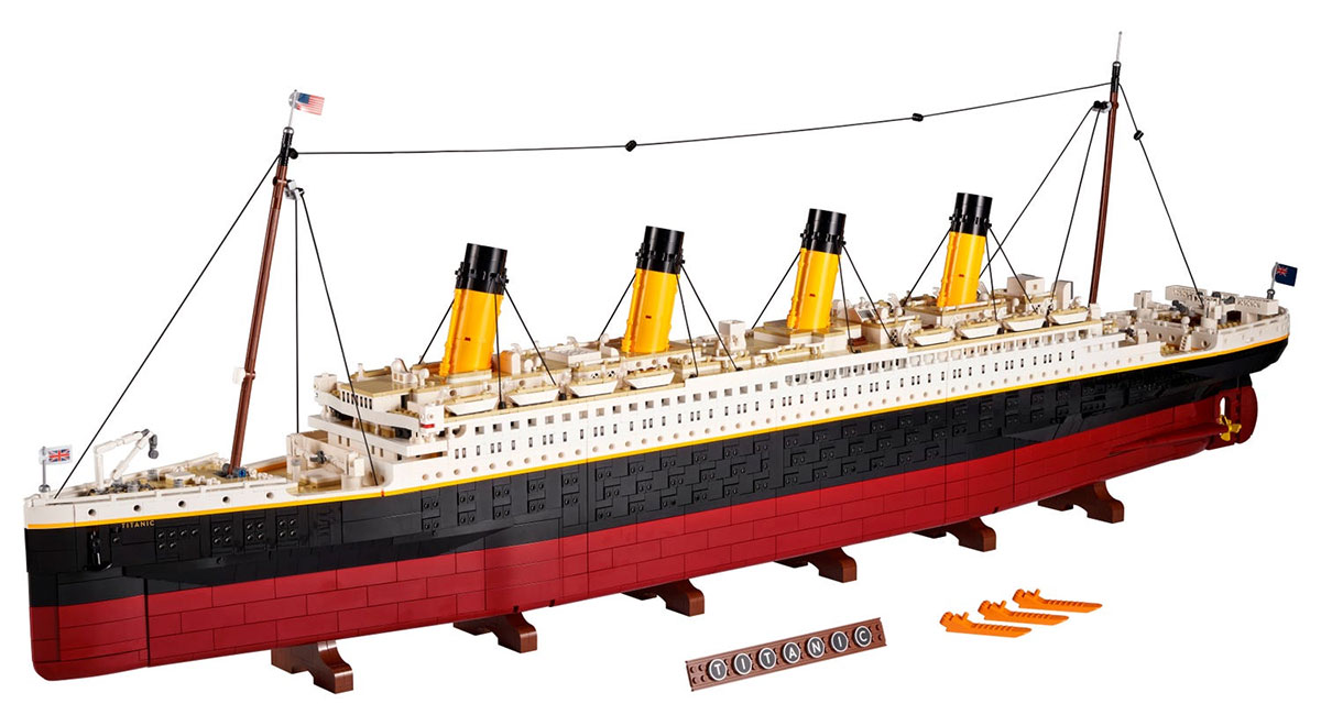 LEGO Titanic 10294 Opgebouwd