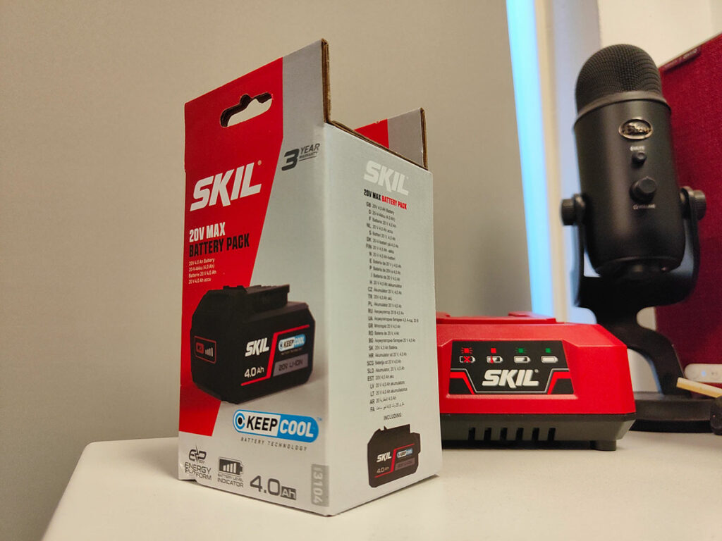 Skil 20V MAX Battery Pack 4.0Ah Verpakking