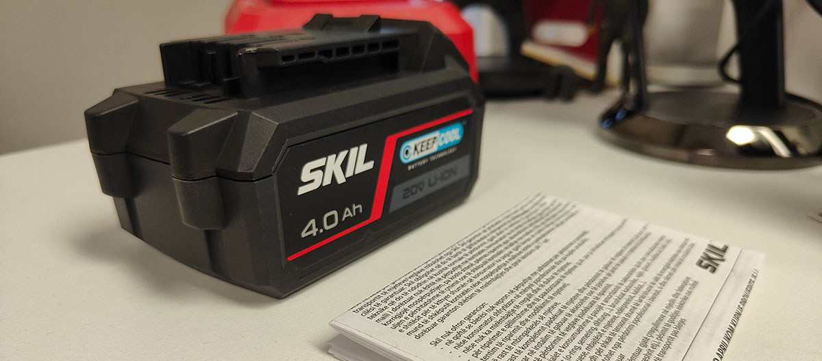 Skil 20V MAX Battery Pack 4.0Ah Uitgepakt