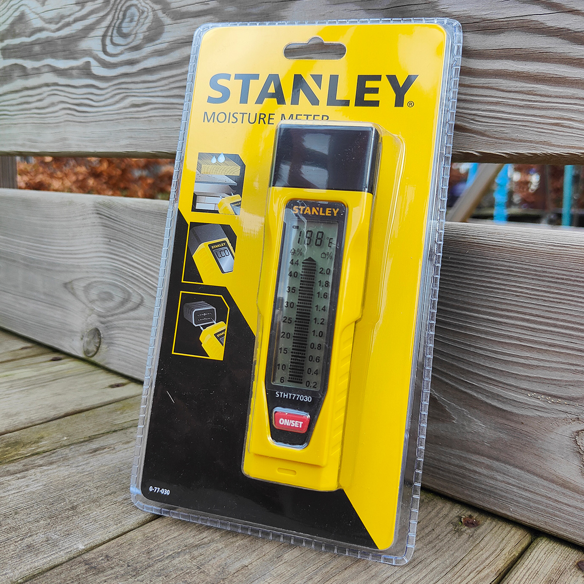 Stanley Vochtmeter 0-77-030 Verpakking