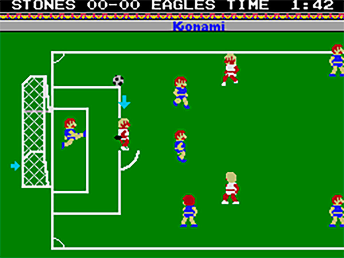 Screenshot Konami Soccer