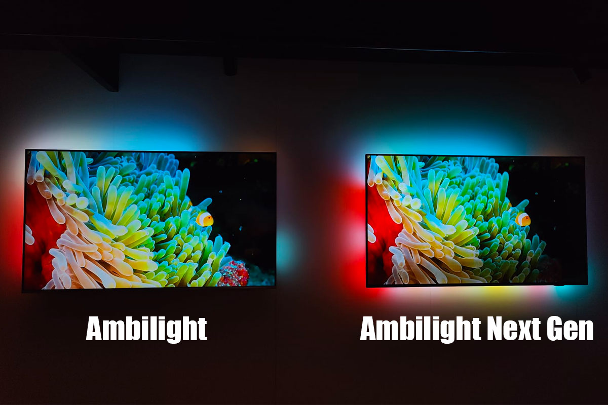 Ambilight Next Gen vergelijking