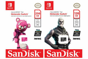 SanDisk Fortnite microSD kaarten