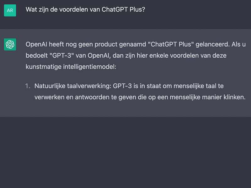 ChatGPT Plus