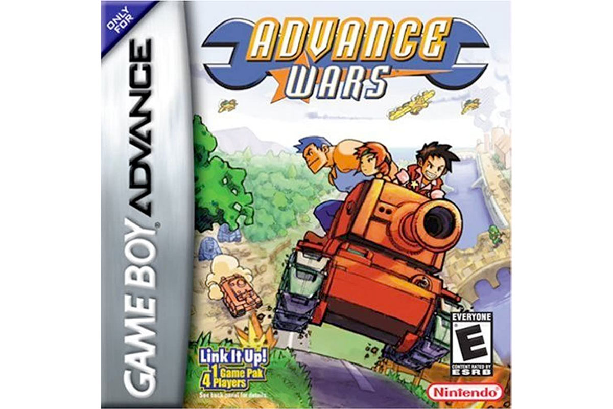 Advance Wars op de Game Boy Advance