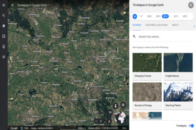 Google Earth Timelapse