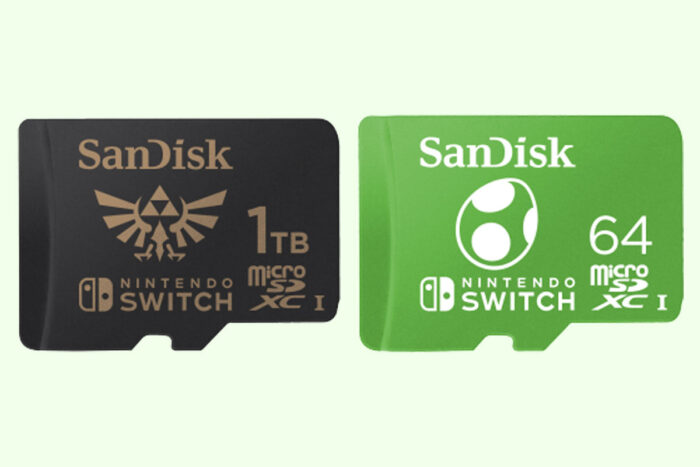 SanDisk 1TB MicroSD kaart van Zelda