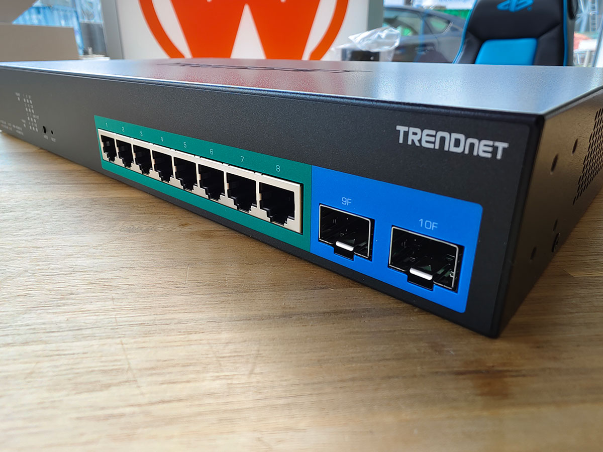 Trendnet TPE-1021WA v1.0R Netwerkpoorten