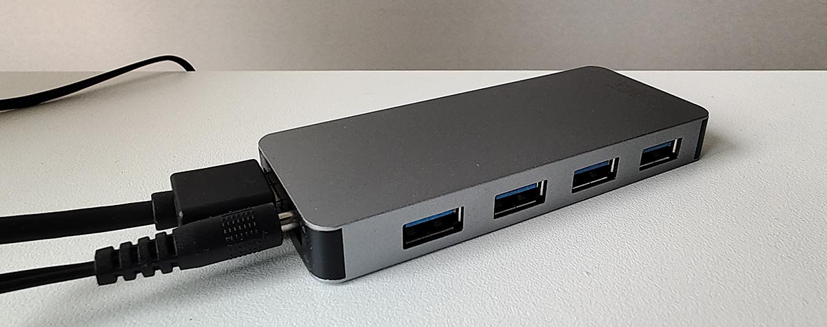 ACT AC6120 USB-A Hub Powered Aangesloten
