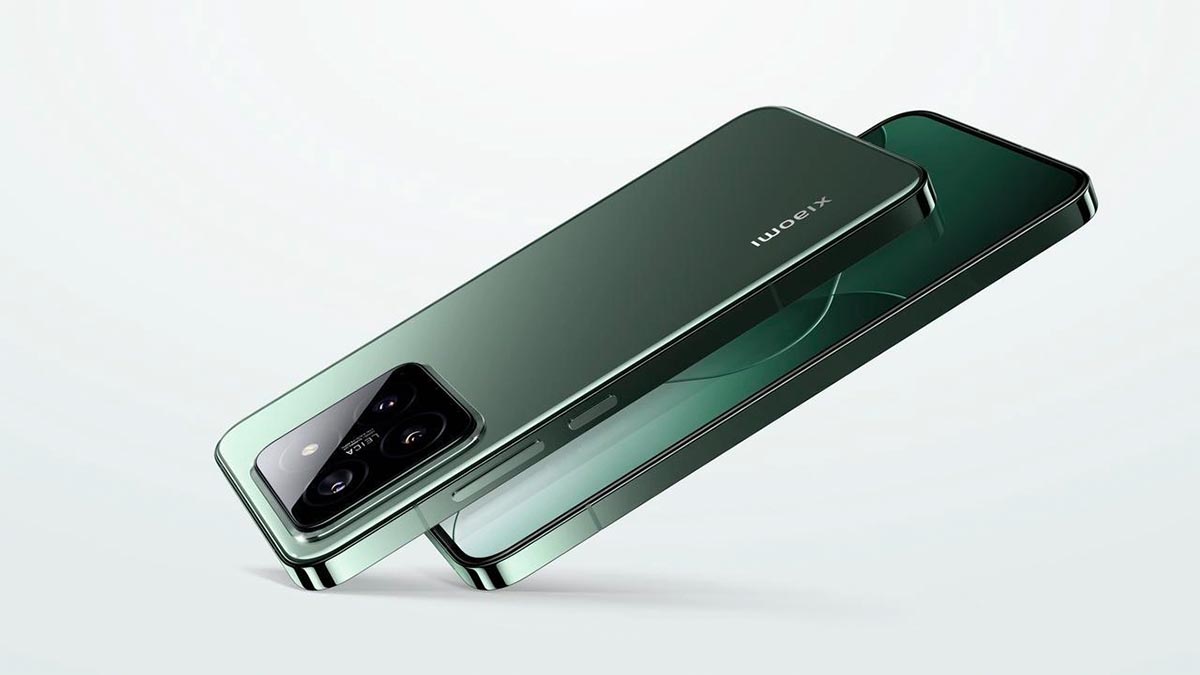 Xiaomi 14 in het groen