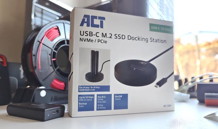 act usb c m2. ssd docking station ac1501 packshot