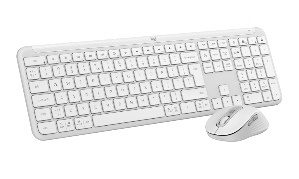 logitech signature slim k950 combo (off white)