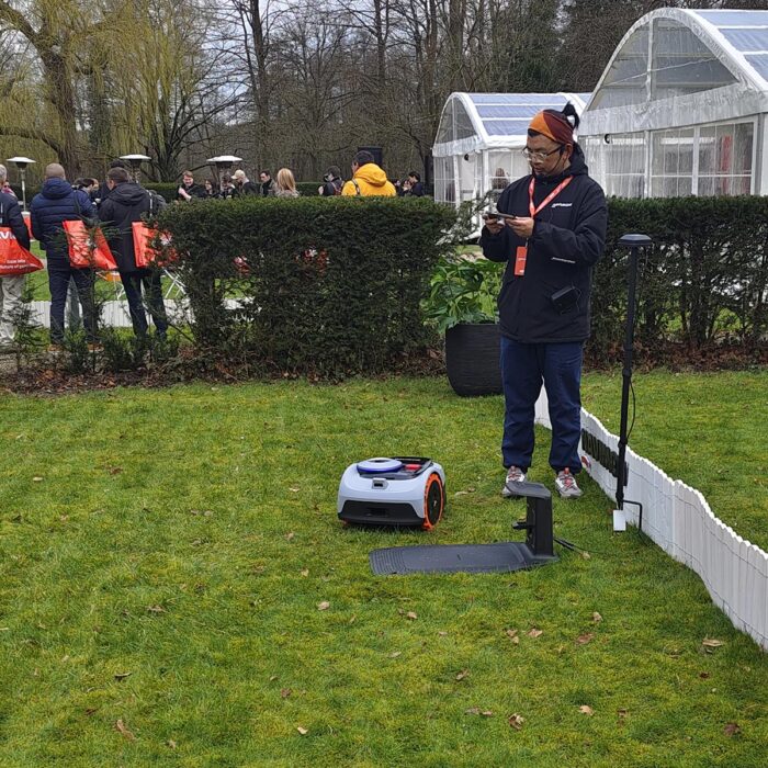 Segway Navimow demo in Dusseldorf