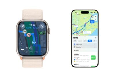 Apple Maps Fietsnavigatie
