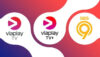 Logo's van Viaplay TV, Viaplay TV+ en SBS9
