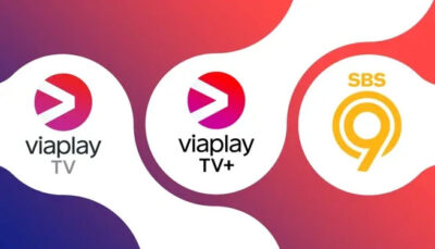 Logo's van Viaplay TV, Viaplay TV+ en SBS9