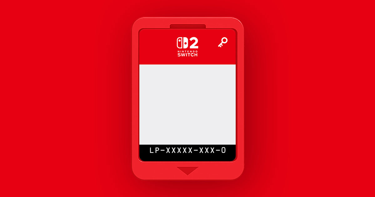 Nintendo Switch 2 Game-Key Card
