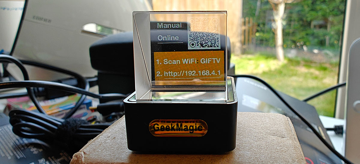 GeekMagic GIFTV Installatie