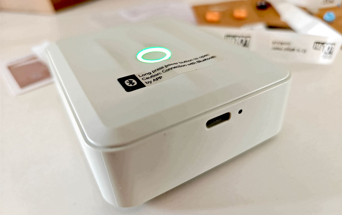 Niimbot D110M USB-C aansluiting