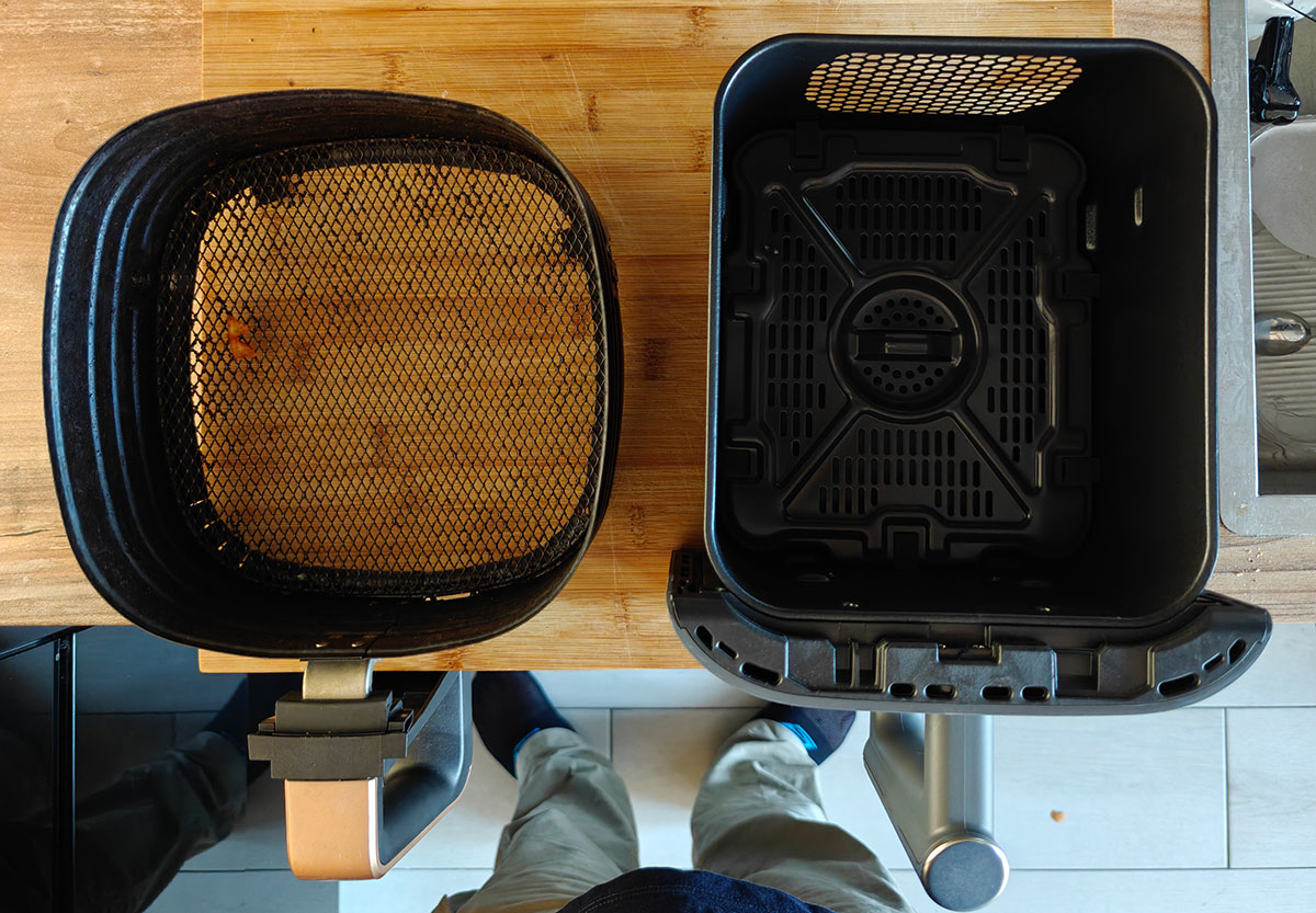 Philips Airfryer XXL mandje vs Ninja Double Stack XXL