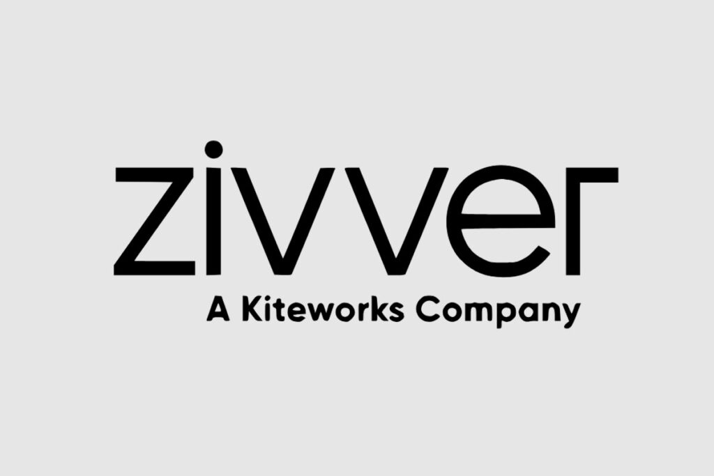 Logo Zivver, a Kiteworks company