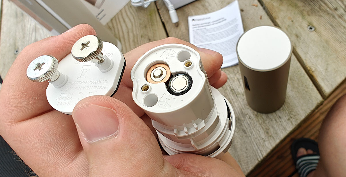 netatmo weerstation original gen2 outdoor installatie