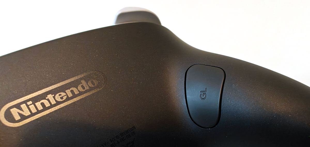 Nintendo Switch 2 Pro Controller GL knop