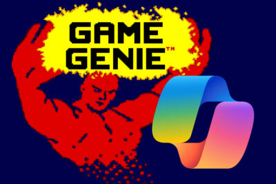 Game Genie en CoPilot logo's