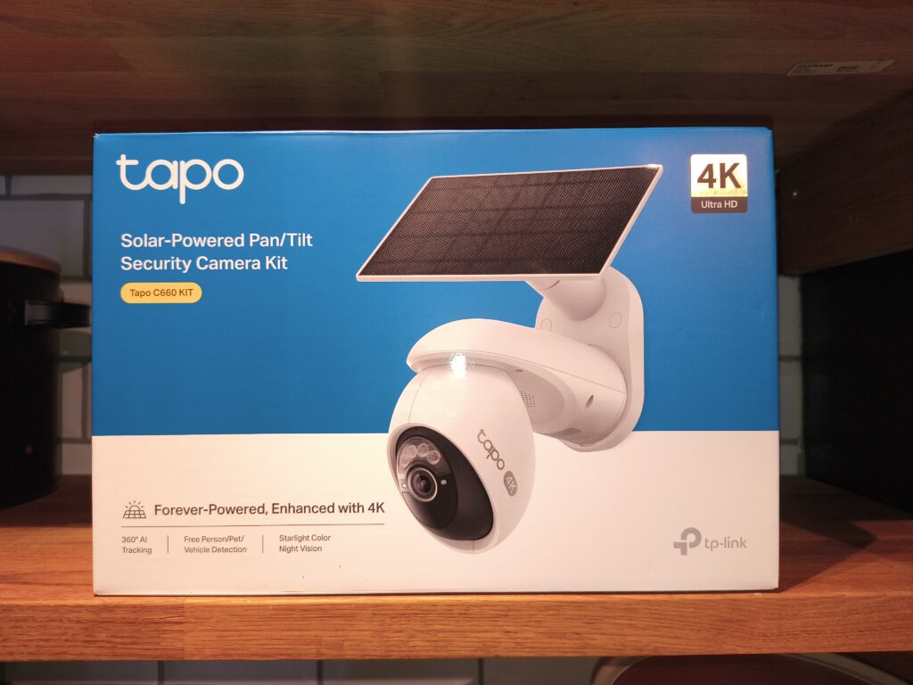 Tapo C660 Kit box