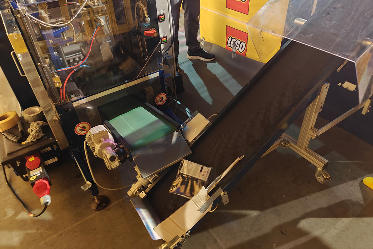 LEGO Polybag verpakkingsmachine