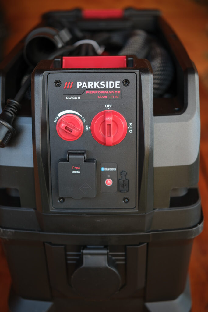 Parkside Performance 1300W bouwstofzuiger