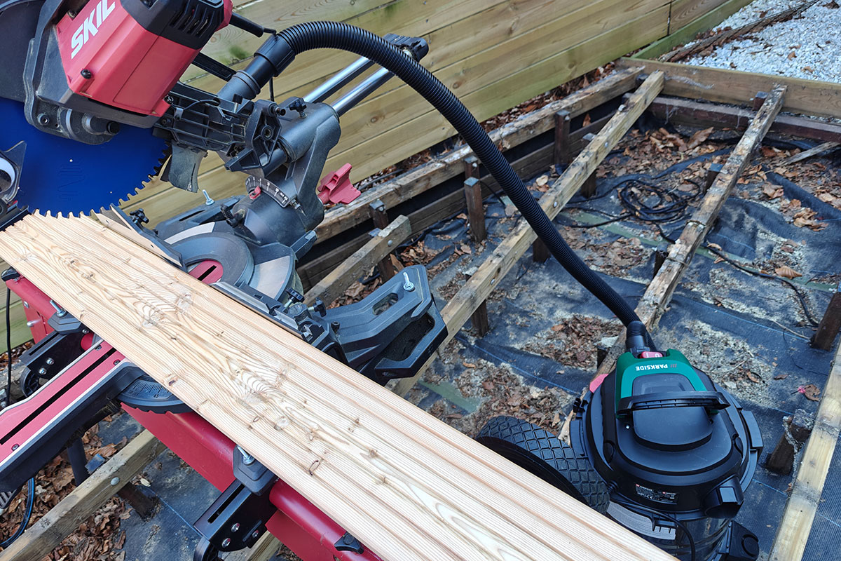 Parkside PWD 25 B3 Nat en Droog Stofzuiger 1400W met Skil zaag