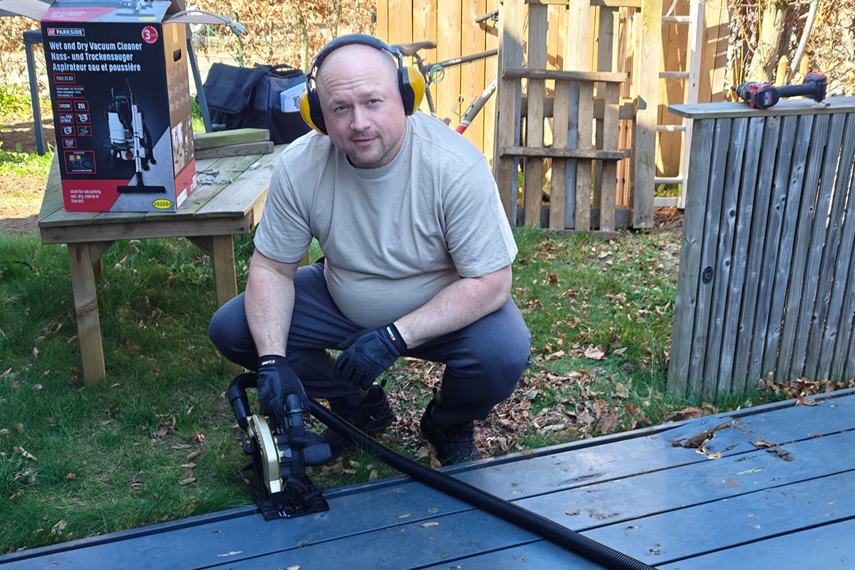 Parkside PWD 25 B3 Nat en Droog Stofzuiger 1400W met zaag