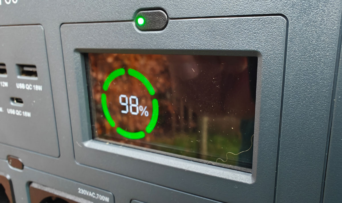 Schneider Electric OffGrid 730 Display