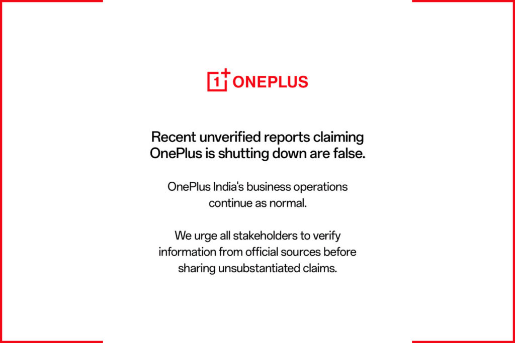 OnePlus gaat door