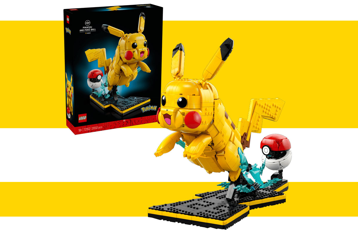 LEGO 72152 Pikachu en Poké Ball
