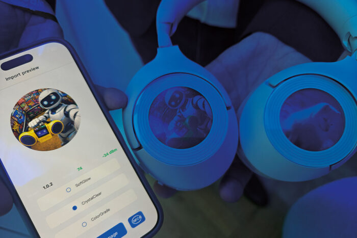 Philips experimenteert met eInk headsets