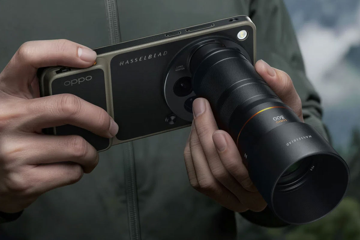 Hasselblad lens op Oppo Find X9 Ultra