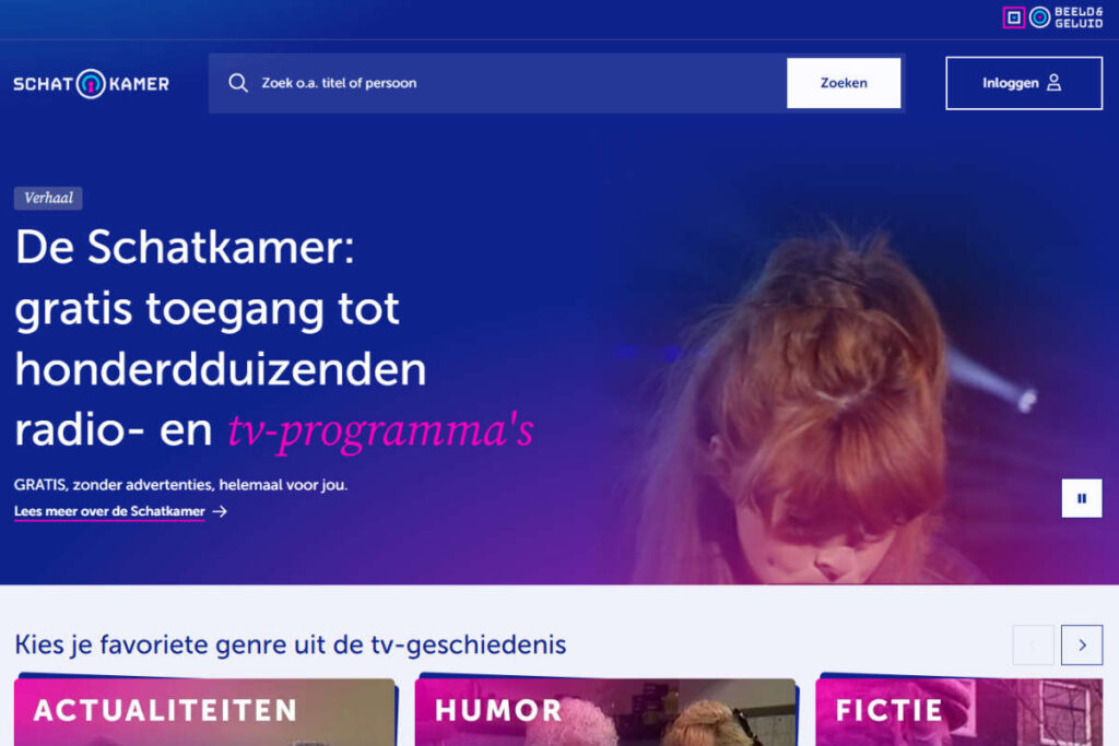 Beeld en Geluid Schatkamer