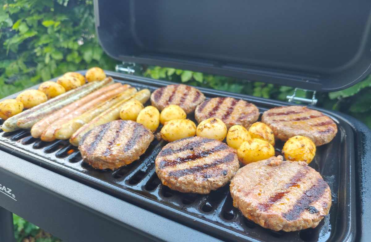 Campingaz Tour & Grill CV Plus in gebruik