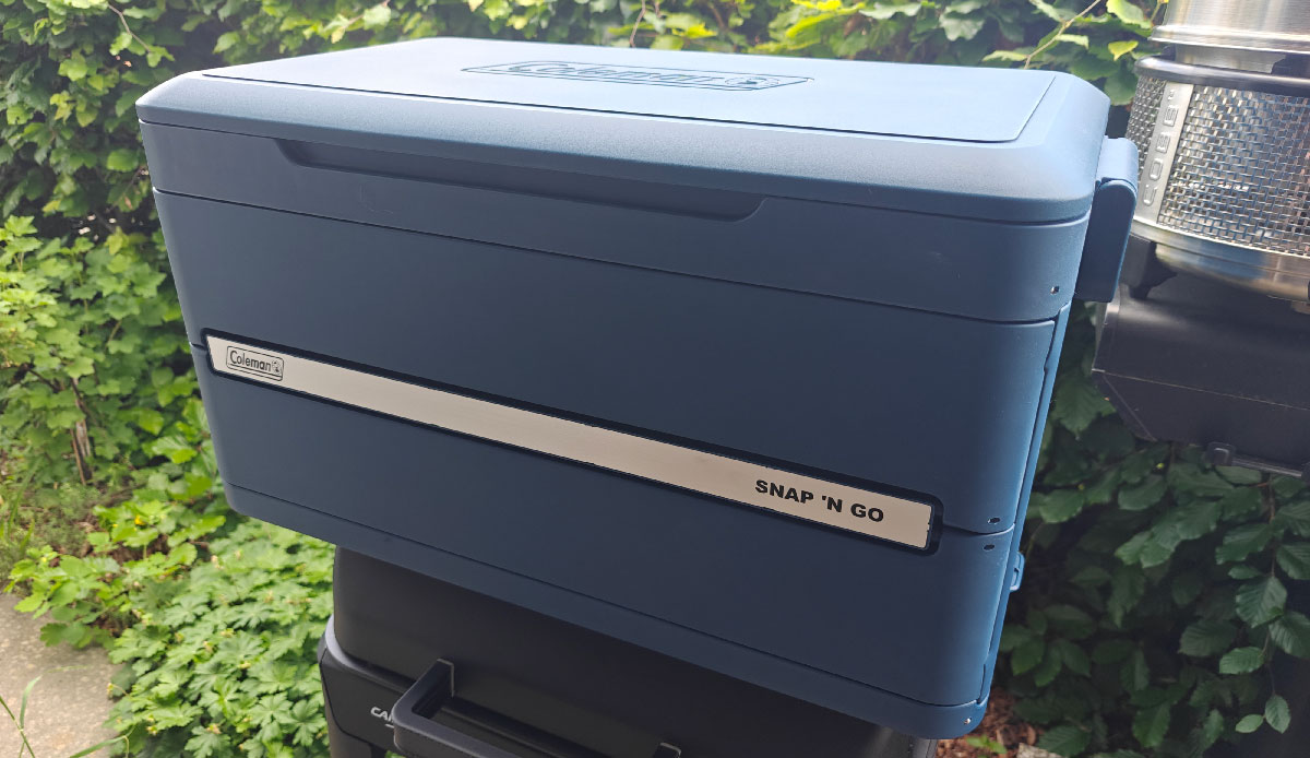 coleman snap 'n go 55qt inklapbare koelbox