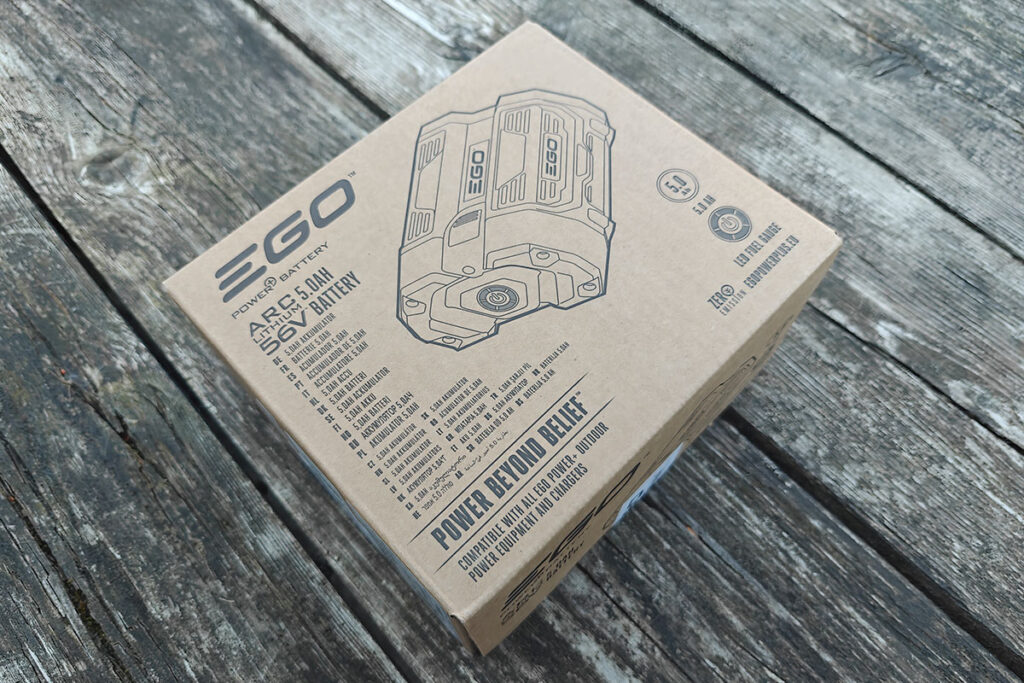 EGO Power+ BA2800T Verpakking