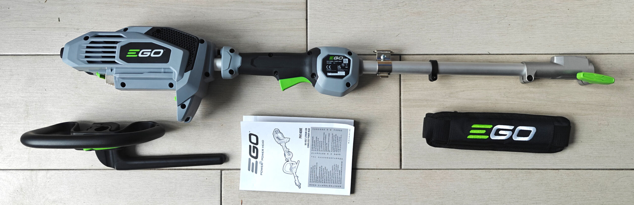 EGO Power+ Power Head PH1400E Uitgepakt