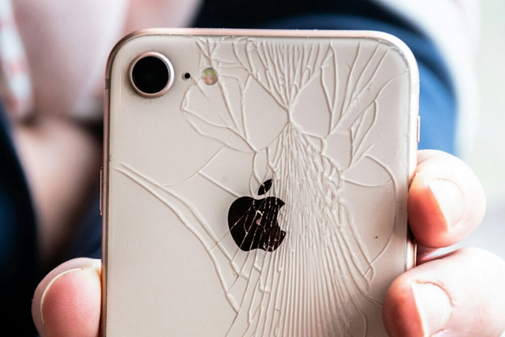 kapotte iphone