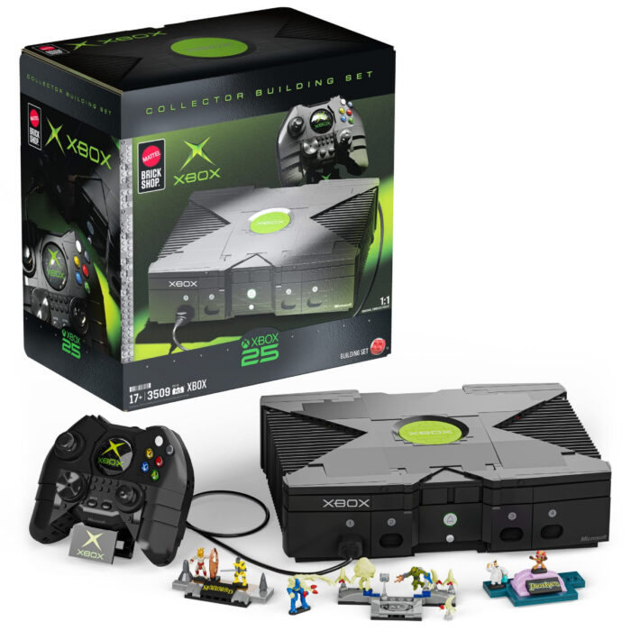 Mattel Brick Shop XBOX van LEGO