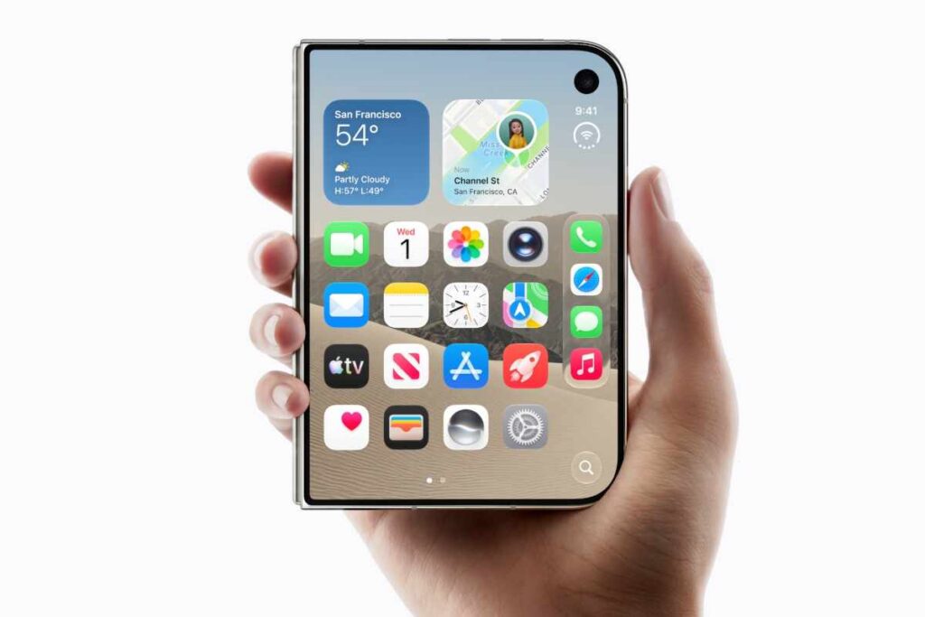 Apple iPhone Duo Dichtgeklapt