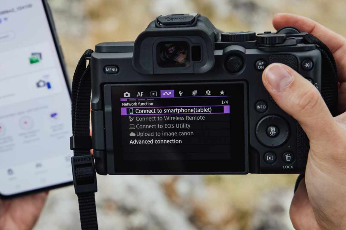 CANON EOS R8 MARK II Achterkant