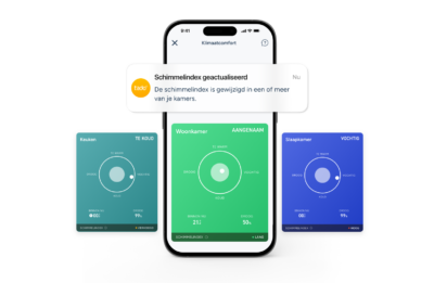 Tado schimmel detectie