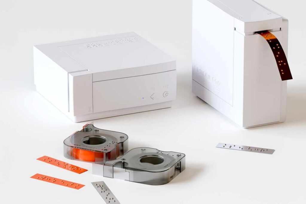 Mangoslab Nemonic Dot-braillelabelprinter