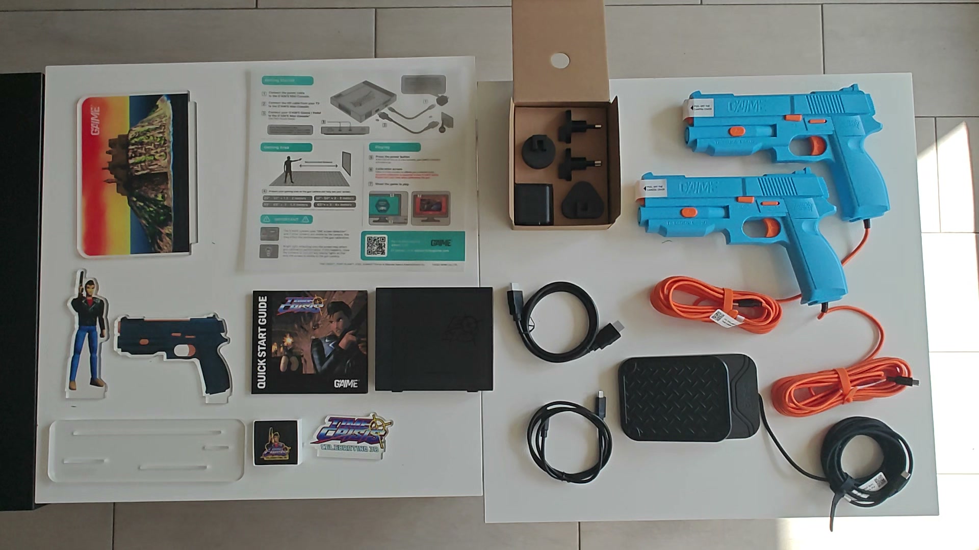 time crisis unboxing complete inhoud